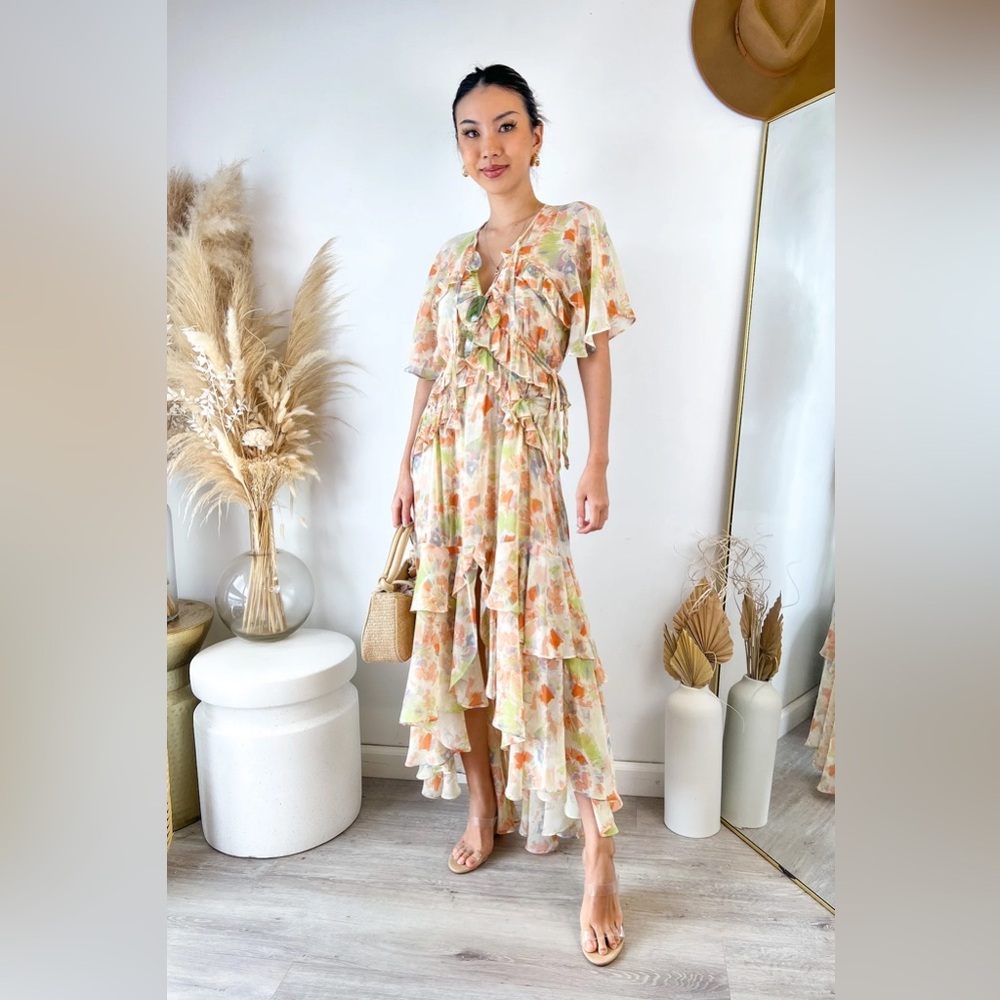 Nwt Alana Dress‎ in Printemps Patchwork
MISA LOS ANGELES